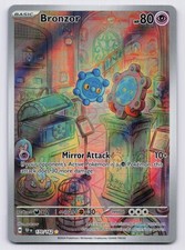 Bronzor Illustration Rare SV05: Temporal Forces 170/162 NM on eBay