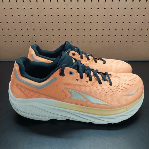 Altra Via Olympus Mens 12 M Orange Road Running Athletic Shoes Sneakers