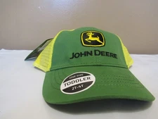 BOY'S TODDLER (2T-4T) JOHN DEERE TRACTOR BASEBALL CAP