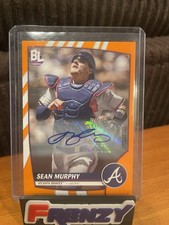 2023 Topps Big League Sean Murphy #58 Electric Orange Autographs (AU)