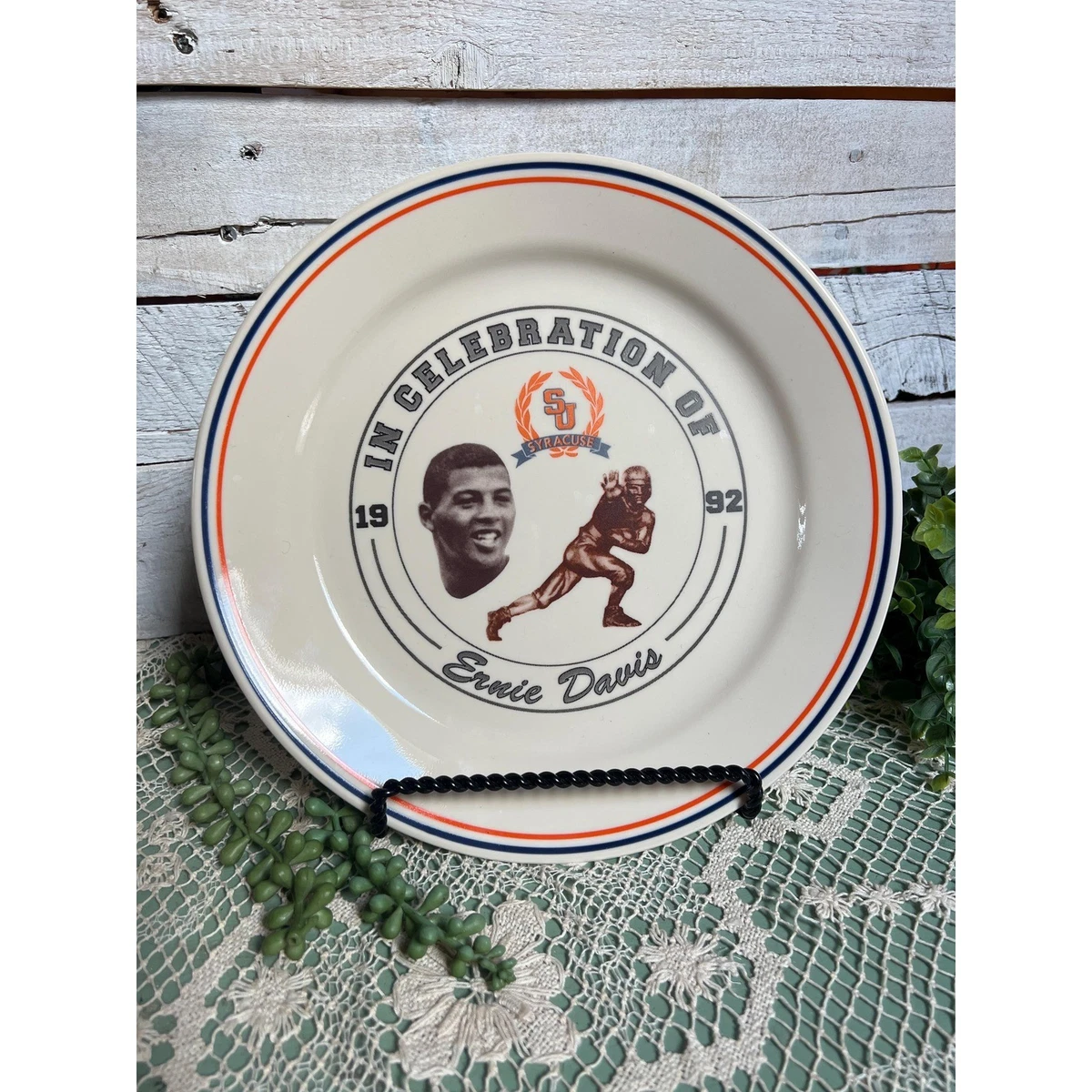 Football Vintage Sports Plates for sale | eBay