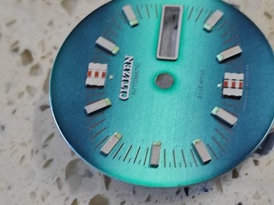 CITIZEN Automatic Cal 6501 part Green Dial Citizen 8200-655840 NOS