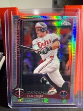 2025 Topps Chrome - Harrison Bader #62 Prism Refractor