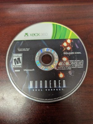 Murdered: Soul Suspect (Microsoft Xbox 360, 2014) NO TRACKING - DISC ONLY 4980