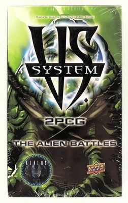 The Alien Battles VS System 2PCG Upper Deck Factory SEALED (2017)