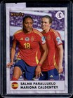 2025 Topps Merlin Salma Paralluelo Mariona Caldentey Purple #19/50 Spain