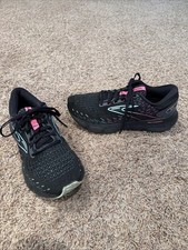 Brooks Glycerin 20 Running Shoes 1203691B005 Black/Pink/Sea Foam Womens Sz 10.5