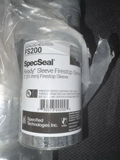 SpecSeal 12"L x 2"DIA Ready Fire Stop Sleeve FS200