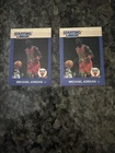 Lot of 2 - 1988 Kenner Starting Lineup Cards - Michael Jordan