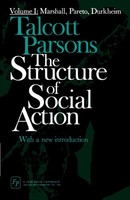 The Structure Of Social Action Talcott Parsons Taschenbuch Englisch Free Press