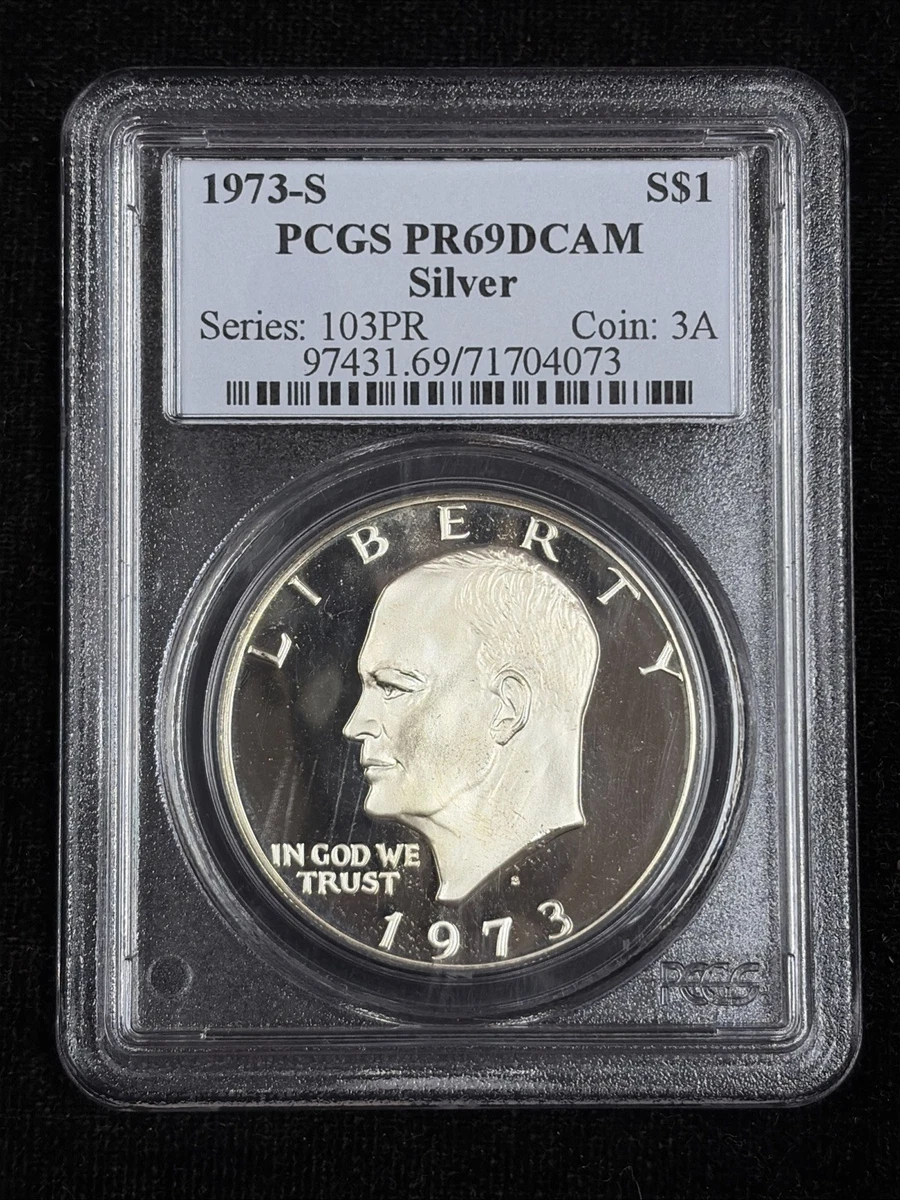 PCGS 1973 Eisenhower Dollars (1971-1978) for sale | eBay