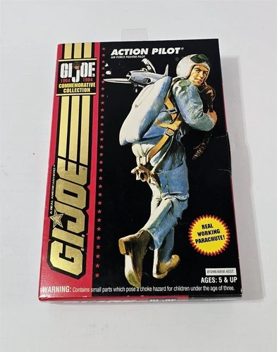 X-920 VINTAGE 1990'S HASBRO GI JOE COMMEMORATIVE COLLECTION ACTION PILOT MIB