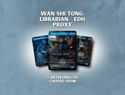 Wan Shi Tong, Librarian - Custom Card