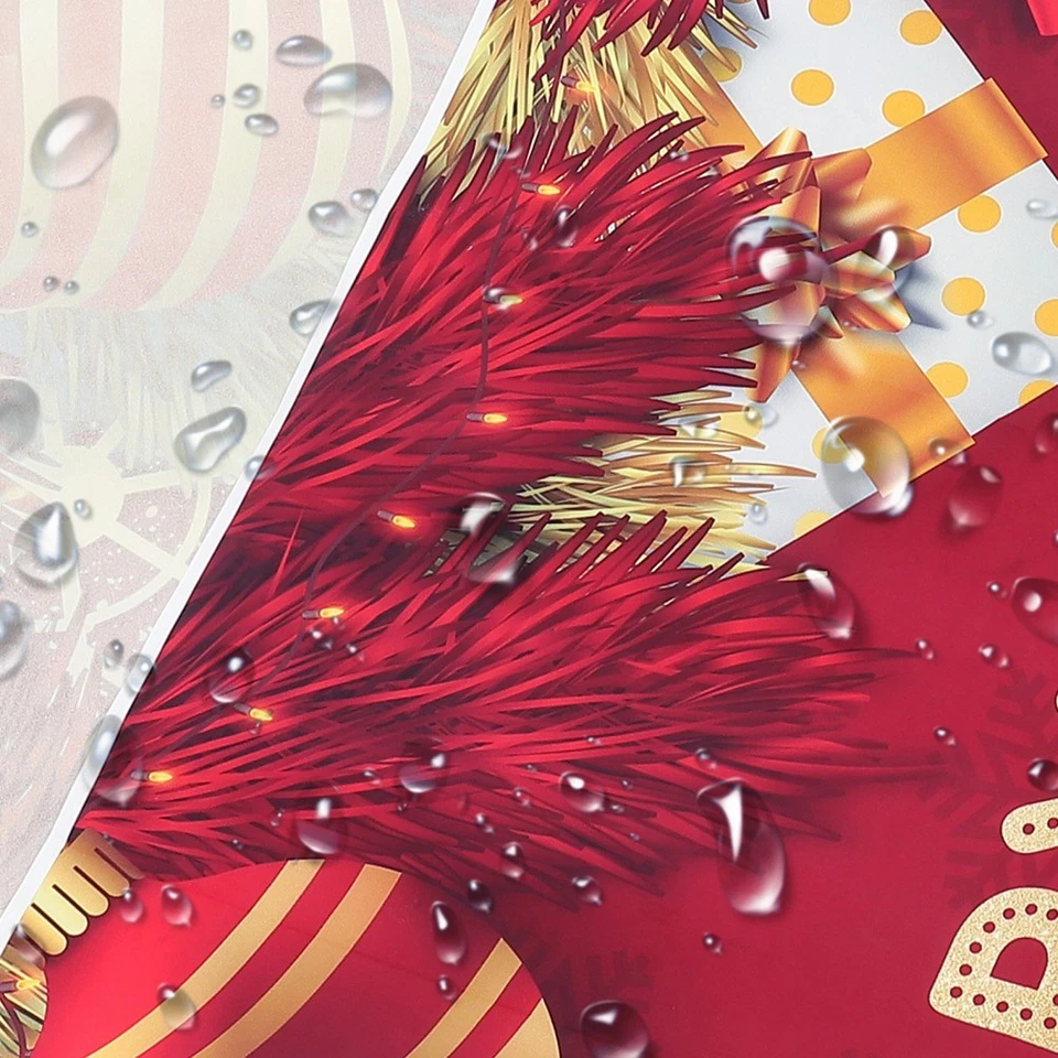 Weihnachten Kulisse Frohe Weihnachten Wandfotografie Hintergrund Heimdekoration - Bild 3 von 4