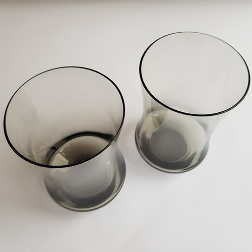 Mid Century Swedish retro vintage tumbler glasses Vintage smokey Nordic design - Picture 17 of 17