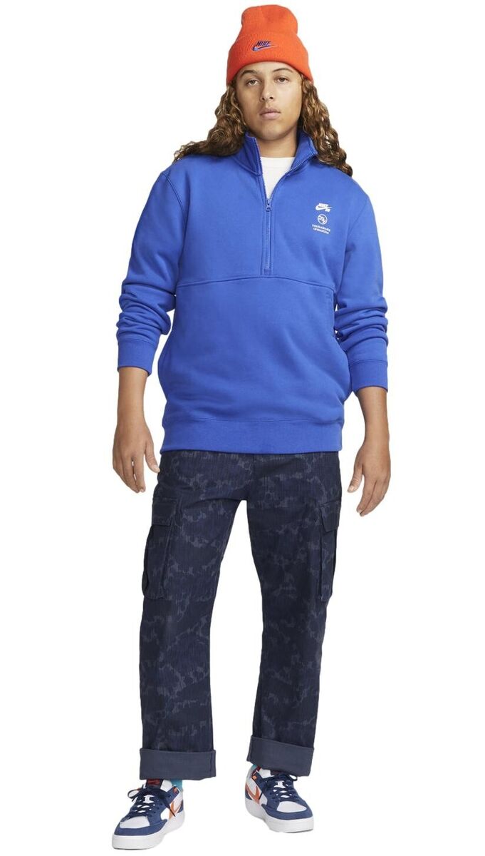 Sz MD - Nike SB x Fly Streetwear 1/2 Zip Fleece Skate Top Sz MD - Nike SB x Fly Streetwear 1/2 Zip Fleece Skate Top