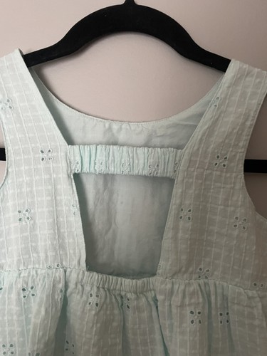 Cat And Jack Girls Dress Light Green Size 6/7 Summer Sleeveless Dress - Picture 4 of 6