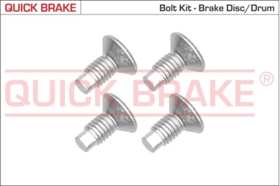 QUICK BRAKE 11663K Screw Set, brake disc for  DACIA MERCEDES-BENZ NISSAN OPEL RE