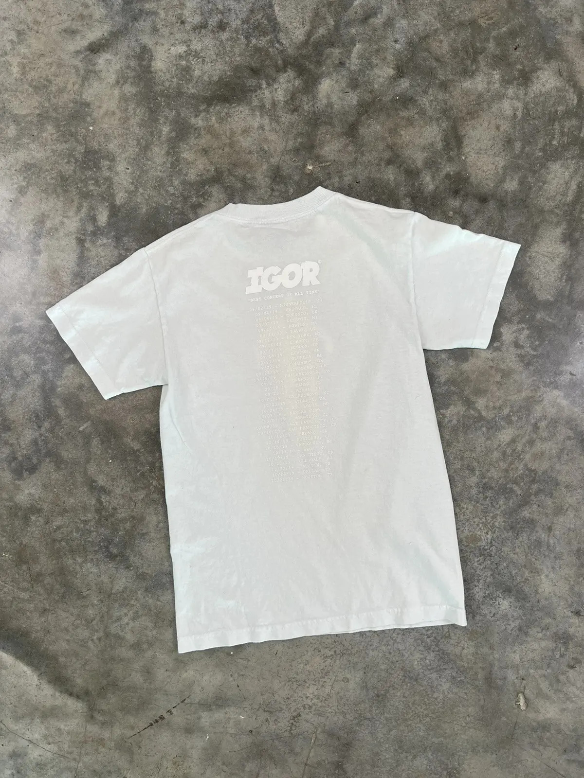 Golf Wang Igor Puppet Tee White Small - image 2