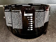 Ducati 3D-VISIER TRACK-1 SMOKE für den Ducati Logo  Integralhelm