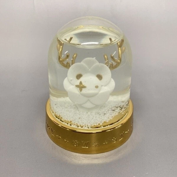 LOUIS VUITTON Vivienne Snowball Snow Globe Dome Monogram GI0690 DI0271 w/Box - Image 2 of 4