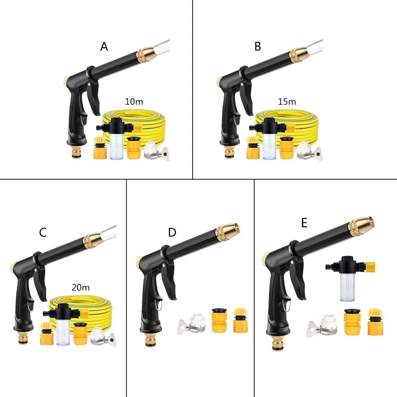 Adjustable High Pressure Washer Spray Home Garden Balcony Dust Removal Washer