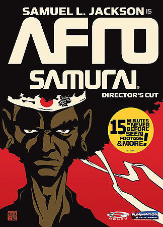 Afro Samurai (DVD, 2007, Directors Cut Uncut) Samuel L