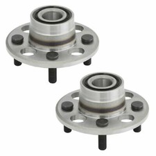 Conjunto de cojinete de cubo de rueda trasera adecuado para Honda Civic 1992-2000 sin ABS; PAR de tambor trasero