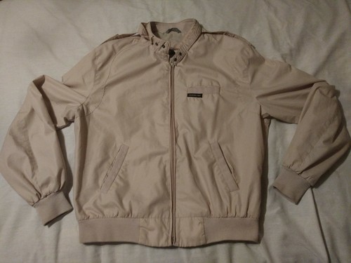 beige members only jacket
