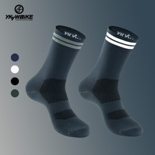 Cycling Socks Reflective Sports Outdoor Breathable Socks Moisture Wicking