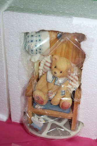 Enesco Cherished Teddies Amelia You Make Me Smile Rewards Level 2 Figurine 1997 - Picture 2 of 3