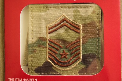 USAF US AIR FORCE I/A MULTICAM OCP E-8 HOOK BACK CAMOUFLAGE CAMO