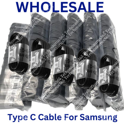 1-100 LOT USB Type C Cable Fast Charger Charging Cord For Samsung S10 S9 Android