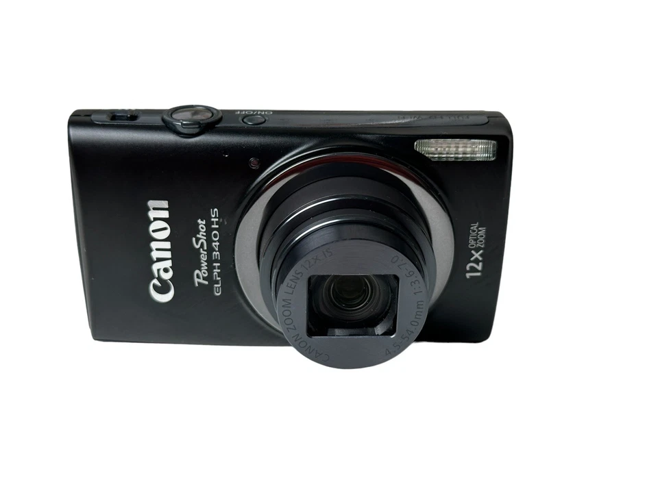 Canon PowerShot ELPH 340 HS/ IXUS 265 12X Zoom Optical Compact Digital Camera - Image 2 of 4