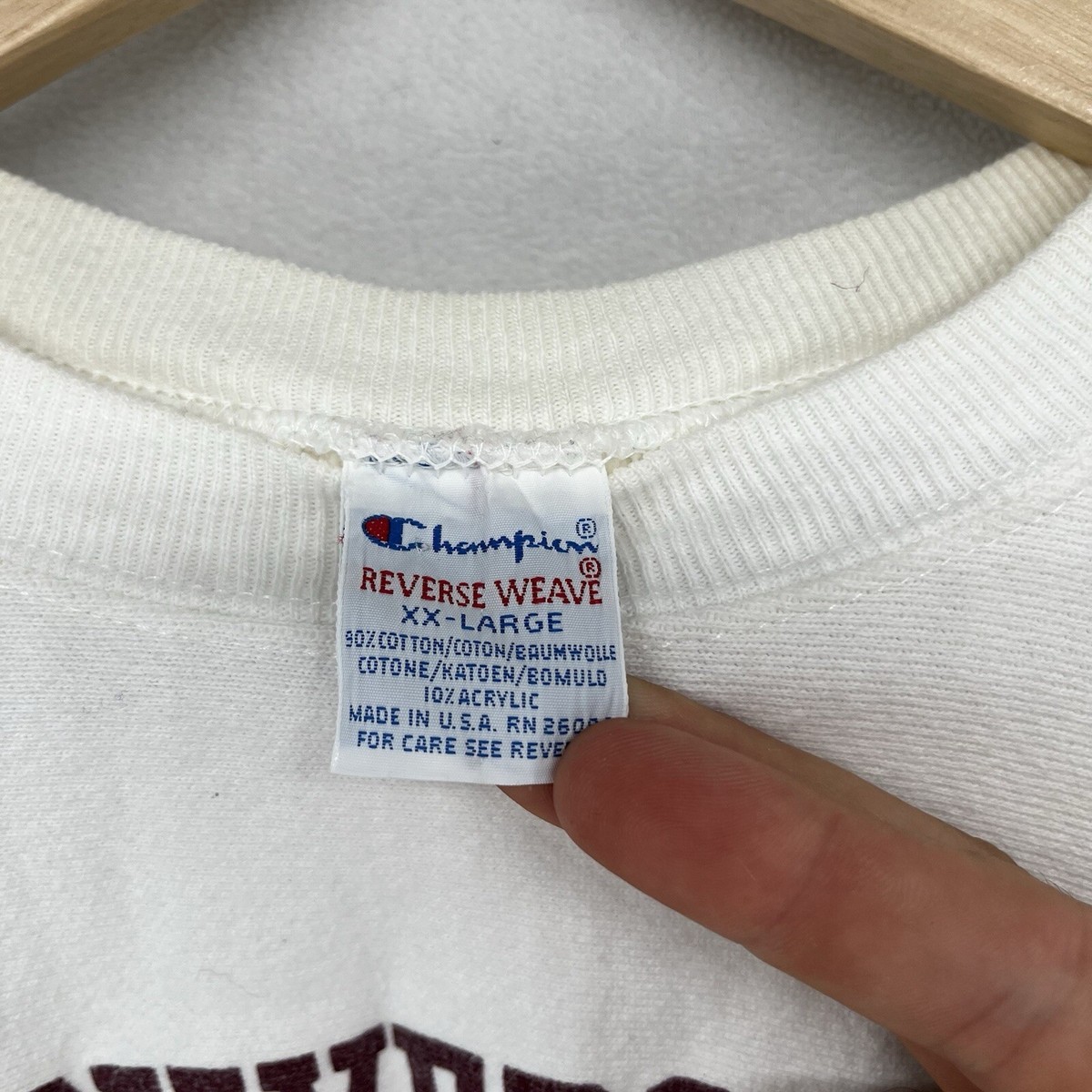 Champion reverse Weave 90s UMASS USA製 RW Vintage 90s Champion Reverse Weave University of
