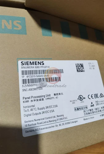 ONE SIEMENS SINUMERIK 828D 6FC5370-5AA40-0AA0 NEW - Picture 5 of 11