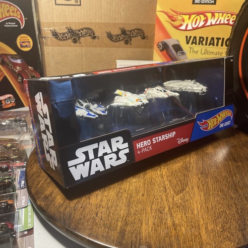 Hot Wheels Star Wars Hero Starship 4-Pack Set Die Cast - Picture 12 of 13