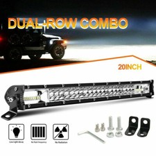20 INCH SPOT FLOOD COMBO BEAM LED LIGHT BAR 1200W HIGH POWER DRIVING LAMP UTV 22