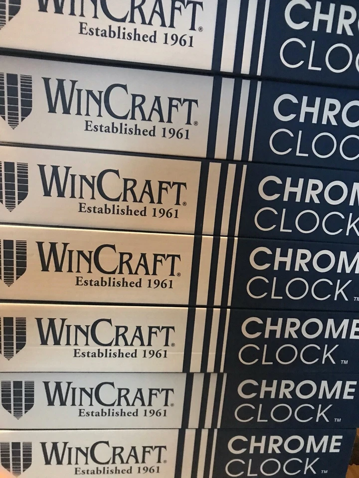 MLB ARIZONA DIAMONDBACKS CLOCK CHROME NEW - Image 2 of 4