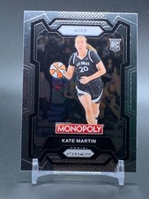 2024 Panini Prizm Monopoly WNBA #40 KATE MARTIN Las Vegas Aces RC