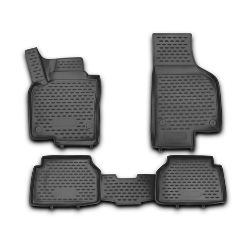 OMAC Floor Mats for VW Tiguan Tiguan Limited 20092017 TPE AllWeather eBay