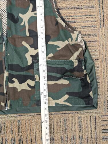 Game Winner Woodland Camo Game Vest Men's XL/2XL Upland Bird Hunting - Picture 8 of 9