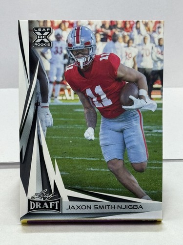 2023 Leaf Football #B2-9 Jaxon Smith-Njigba Rookie