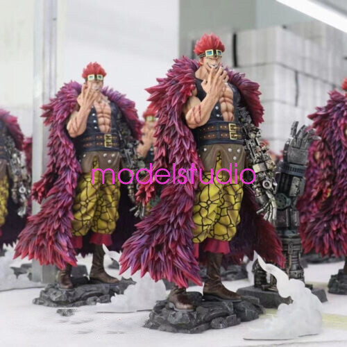 Brain-Hole Studio One Piece Eustass Kid Resin Model In Stock H28.5cm In Box
