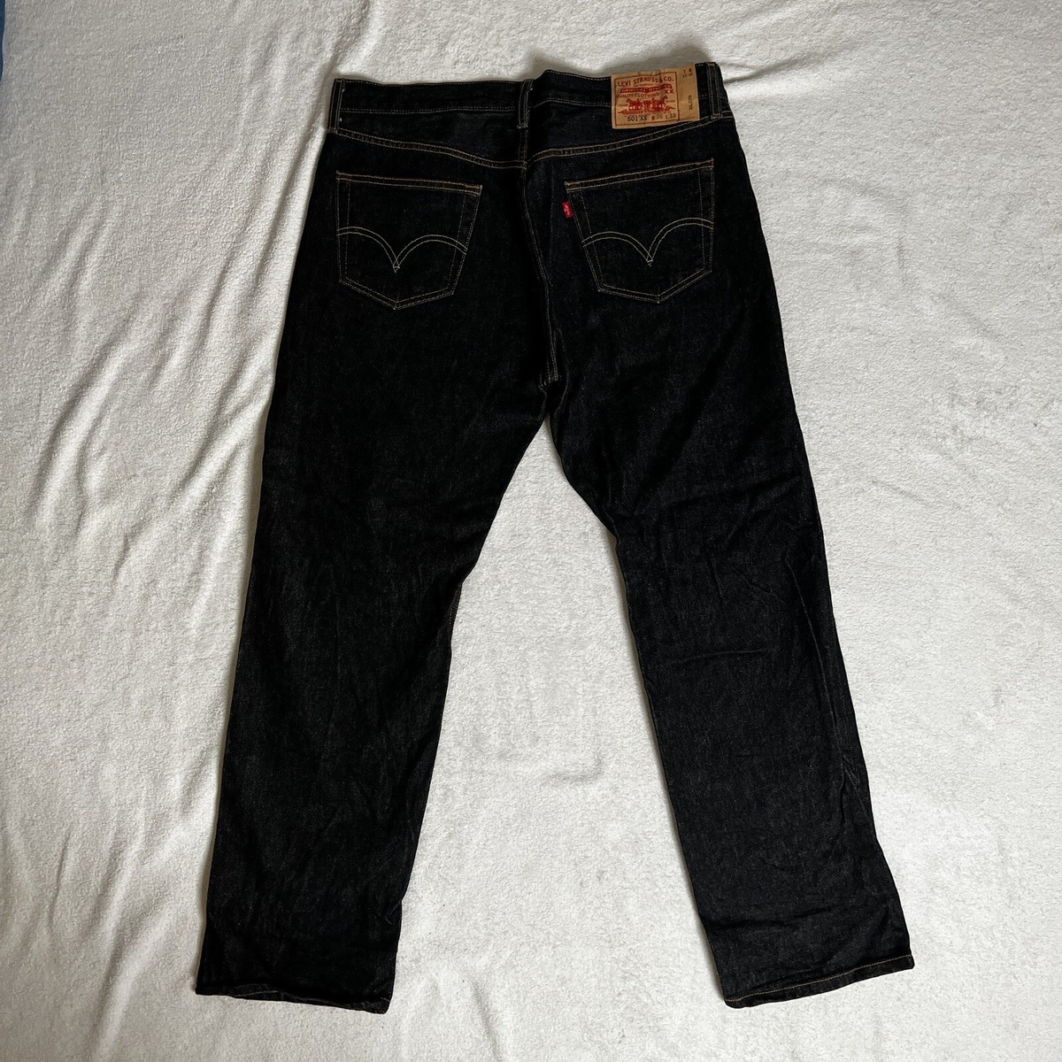 Vintage Levis 501 XX 36x33 Jeans Mens (Fit 36x29) Black