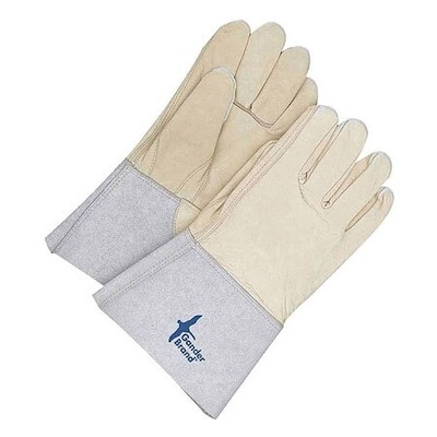 Bdg 60-1-1274-9 Grain Cowhide Utility Glove Gauntlet, Size S