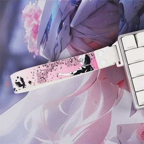 Decorative Keyboard Lanyard Adhesive Keyboard Straps Ergonomically Design - Picture 3 of 15