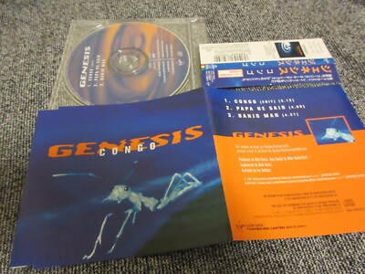 GENESIS / congo /JAPAN LTD CD OBI 3 tracks | eBay