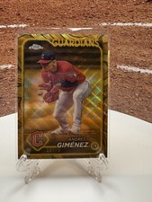 2024 Topps Gilded Collection - Gold Wave Refractor #67 Andres Gimenez /75
