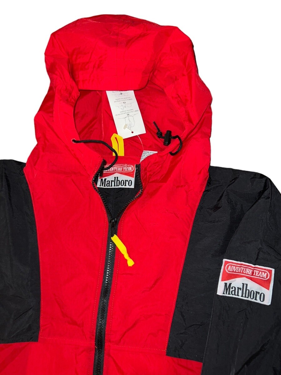 Vintage Marlboro Adventure Team Windbreaker Jacket New With